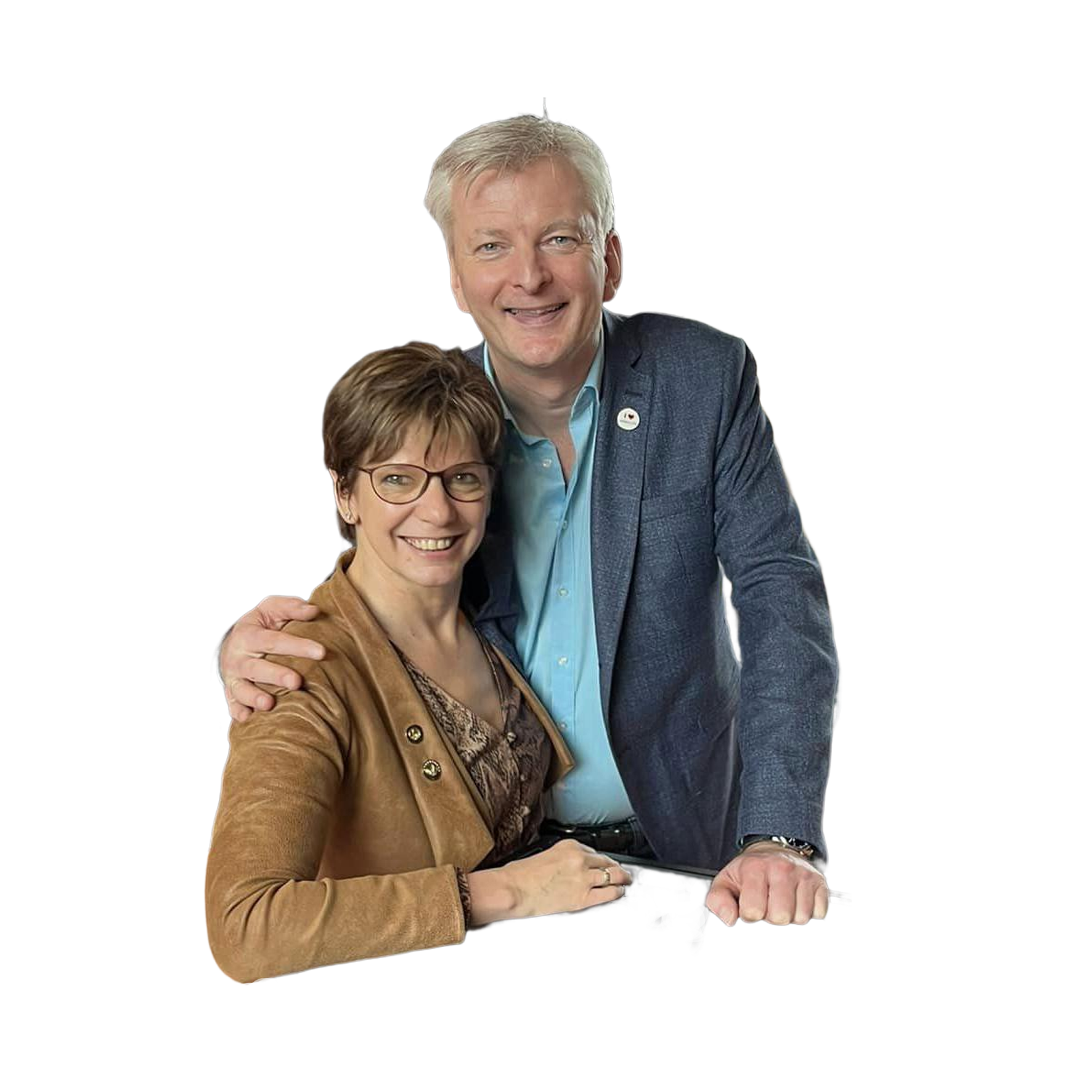 Huguette en Geert Wels